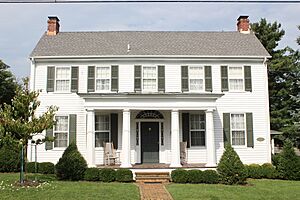 David Compton House, front elevation.