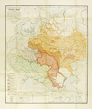 Dialektologicheskaia Karta 1914 goda