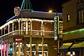 Downtown Flagstaff lit up for the Holidays