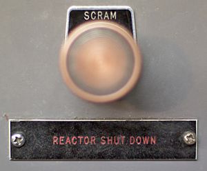 EBR-I - SCRAM button