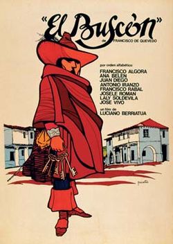 El Buscon film adaptation poster