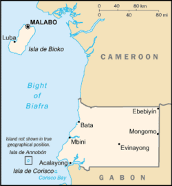 Equatorial Guinea-CIA WFB Map