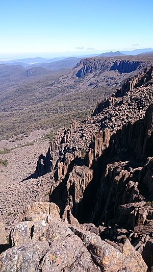 Escarpment of Ben Lomond, Tasmania