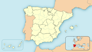 Location of Quintanilla de las Torres in Spain.