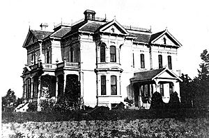Ezra Meeker Mansion ca 1900, Puyallup, Washington