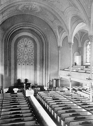 First Church in Albany HABS interior photo