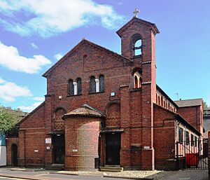 Former St Basil's Church, Heath Mill Lane, Deritend, Birmingham (NHLE Code 1289680) (August 2024) (4).jpg