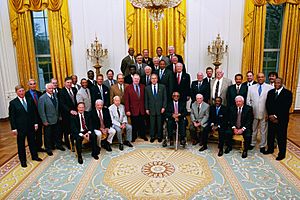 George W Bush Luncheon with Members of the Baseball Hall of Fame