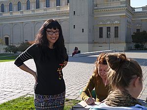 Geri Montano, in class.jpg