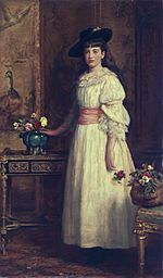 Gertrude Vanderbilt Whitney by John Everett Millais (1829-1896)