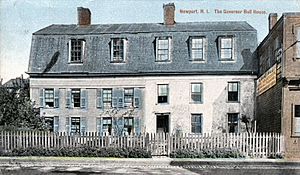 Governor Henry Bull House in Newport Rhode Island