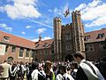 Graduation day, Queens' College, Cambridge