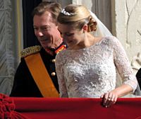 Grand Duke and Stéphanie Luxembourg Royal Wedding 2012