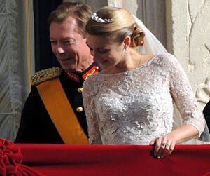 Grand Duke and Stéphanie Luxembourg Royal Wedding 2012