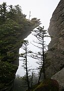 Grandfather mountain (near Attic Window Peak)
