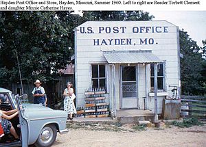 Hayden Post Office 1960