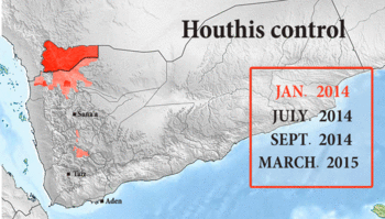 Government 3 times, Yemen 1990 – 2012.