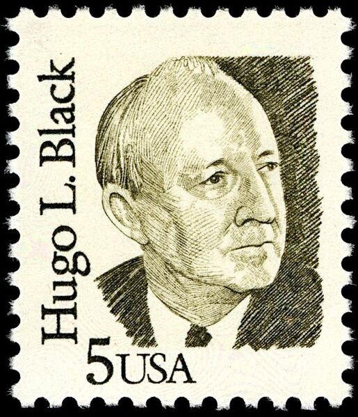 Hugo Black 5c, 1986 issue