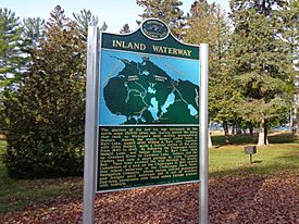 Inland Waterway Historic Marker (Michigan).jpg
