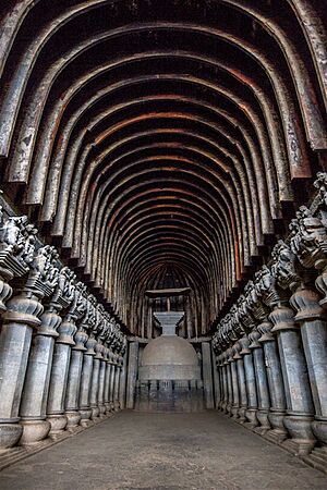 Karla caves Chaitya