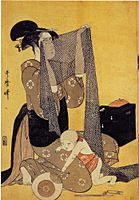 Kitagawa Utamaro Ararekomon