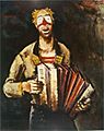 Kutter Clown avec accordéon