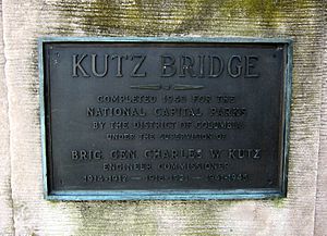 Kutz Bridge plaque.JPG