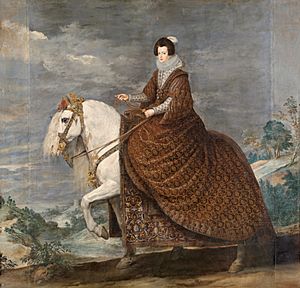 La reina Isabel de Borbón a caballo.jpg