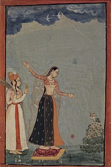 Lady with a Yo-yo Northern India