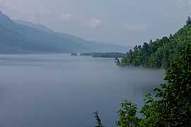 Lake George fog