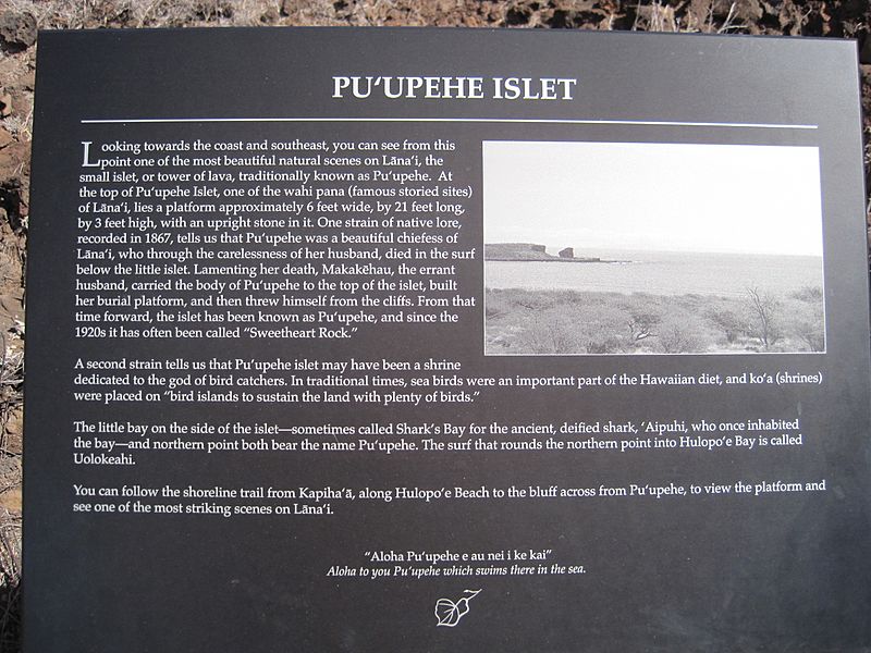 Lanai-Puupehe-history-sign