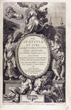 Lessius - De iustitia et iure, 1632 - 246