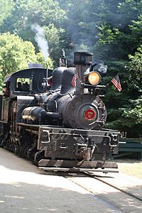 Locomotive -7 - 'Sonora' - Roaring Camp Railroad - Santa Cruz, CA