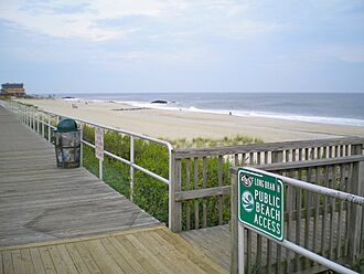 Long Branch Beach New Jersey by David Shankbone