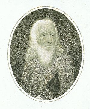 Lord Rokeby, stipple engraving, with tricorn hat