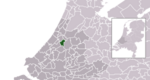 Location of Zoeterwoude