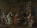 Marriage A-la-Mode 1, The Marriage Settlement - William Hogarth