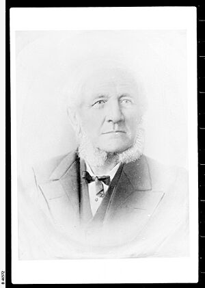 Mr John Roberts, the township was laid out by Mr Roberts in 1871 and was given his name
