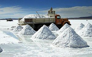 Parvas de sal, Salar de Uyuni, Bolivia - panoramio