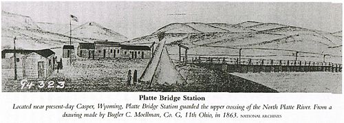 Platte Bridge and Platte Bridge Station
