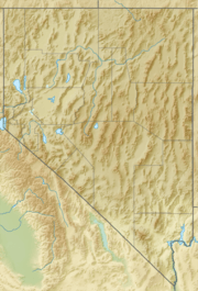 Location of Lake Mead in Nevada, USA.