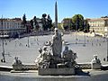 Roma Piazza del Popolo due