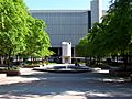 Sac State Library Quad