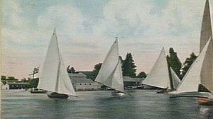 Sailing lake wendouree 1905