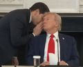 Secretary of State Marco Rubio briefing President Donald Trump on the Gaza Peace Deal