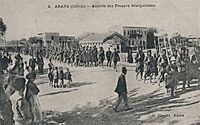 Senegalese troops in Adana