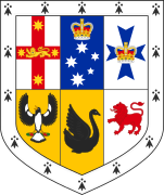 Shield of arms of Australia