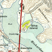 Silva Island, USGS, 1954