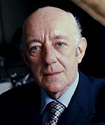 A photograph of Alec Guinness