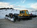 Snow plow machine